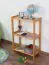 Regal Kiefer massiv Vollholz Erlefarben Junco 57C - 60 x 30 x 86 cm (B x T x H)