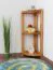 Regal / Eckregal Kiefer massiv Vollholz Erlefarben Junco 62 - 40 x 30 x 86 cm (B x T x H)
