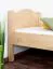 Bettrahmen für Kinder / Kinderbett 80 x 200 cm | Massivholz: Buche | Natur Lackiert Abbildung
