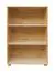 Bücherregal - 80 cm breit, Kiefer Holz-Massiv, Farbe: Natur Abbildung