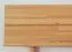 Futonbett / Einzelbett Wooden Nature 01, mit Kopfteil, Eiche massiv geölt, Liegefläche 90 x 200 cm, hochwertige Materialien, für Gästezimmer