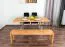Esstisch Wooden Nature 414 Kernbuche massiv geölt, Tischplatte glatt - 160 x 90 cm (B x T)