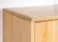 Kommode Eiche massiv natur Aurornis 40 - Abmessungen: 84 x 142 x 40 cm (H x B x T)