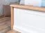 Doppelbett Lotofaga 23, Farbe: Weiß / Walnuss - Liegefläche: 180 x 200 cm (B x L)