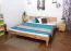 Holzbett 200 x 200 cm Kernbuche massiv geölt Abbildung