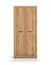 Kleiderschrank / Drehtürenschrank Athens 01 | Maße: 87 x 53 x 195 cm | Farbe: Eiche Evoke | 2 Türen | 1 Kleiderstange | Griffe: Kunststoff | Soft-Close