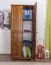 Landhaus-Stil Kiefer-Kleiderschrank, Farbe: Eiche 190x80x60 cm Abbildung