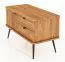 Kommode Rolleston 08 Kernbuche massiv geölt - Abmessungen: 57 x 97 x 46 cm (H x B x T)