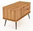 Kommode Rolleston 08 Kernbuche massiv geölt - Abmessungen: 57 x 97 x 46 cm (H x B x T)