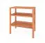 Nachtkommode / Regal Wellsford 05 Kernbuche massiv geölt - Abmessungen: 64 x 60 x 36 cm (H x B x T)