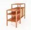 Regal Wellsford 37 Kernbuche massiv geölt - Abmessungen: 86 x 120 x 46 cm (H x B x T)