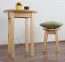 Esstisch 60x60 cm Kiefer massiv, Farbe: Natur