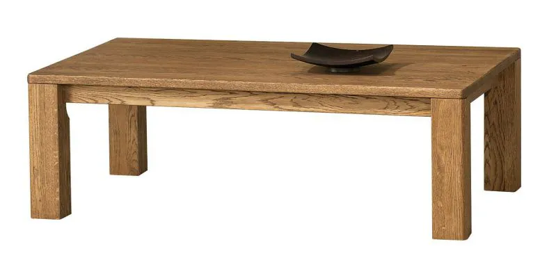 Couchtisch teilmassiv Farbe: Braun 39x120x75 cm Wohnzimmermöbel Wohnzimmereinrichtung Abbildung