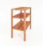 Nachtkommode / Regal Wellsford 05 Kernbuche massiv geölt - Abmessungen: 64 x 60 x 36 cm (H x B x T)