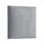 Polsterpaneele, 10er Set, Farbe: Grau, Bezug: Velour, Maße: 50 x 40 cm