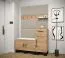 Modernes Wandpaneel Farbe: Beige - Abmessungen: 42 x 42 x 4 cm (H x B x T)