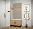 Modernes Wandpaneel Farbe: Beige - Abmessungen: 42 x 42 x 4 cm (H x B x T)