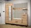 Modernes Wandpaneel Farbe: Beige - Abmessungen: 42 x 42 x 4 cm (H x B x T)