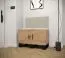 Modernes Wandpaneel Farbe: Beige - Abmessungen: 42 x 42 x 4 cm (H x B x T)