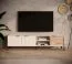 TV-Unterschrank mit drei Türen Fouchana 05, Farbe: Beige / Eiche Viking - Abmessungen: 53 x 203 x 39,5 cm (H x B x T)