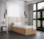 Modernes Wandpaneel Farbe: Beige - Abmessungen: 42 x 84 x 4 cm (H x B x T)