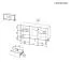 Schlafzimmer Komplett-Set C Belladere | 4-teilig | Nuss/Kaschmir/Braun | Einzelbett inkl. Lattenrost | Liegefläche 140 x 200 cm Kleiderschrank | Kommode | Nachtkommode