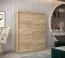 150 cm breiter Kleiderschrank mit 5 Fächern und 2 Türen | Farbe: Sonoma Eiche Abbildung