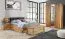 Nachtkommode Teresina 12, Farbe: Natur, Eiche teilmassiv – 53 x 40 x 20 (H x B x T)