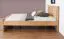 Doppelbett "Easy Premium Line" K8/1 inkl. 1 Abdeckblende, 180 x 200 cm Buche Vollholz massiv Natur