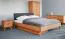 Einzelbett / Gästebett Timaru 03 Kernbuche massiv geölt - Liegefläche: 90 x 200 cm (B x L)