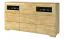 Dielenschrank niedrig, Kommode, Flurschrank, 182 cm breit Abbildung