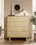 Kommode | Farbe: Eiche geölt | 4 Schubladen | Push-to-open Funktion | 94 x 38 x 104 cm | Vollauszug Schubladen | ABS-Kanten | für Wohnzimmer