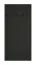 Garderobe Pandrup 06, Farbe: Schwarz - Abmessungen: 145 x 70 x 3 cm (H x B x T)