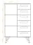 Kommode Masterton 14 Kernbuche massiv geölt - Abmessungen: 140 x 91 x 45 cm (H x B x T)
