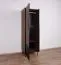 Schrank Mairenke 02, Farbe: Walnuss / Schwarz matt - Abmessungen: 191 x 59 x 55 cm (H x B x T)