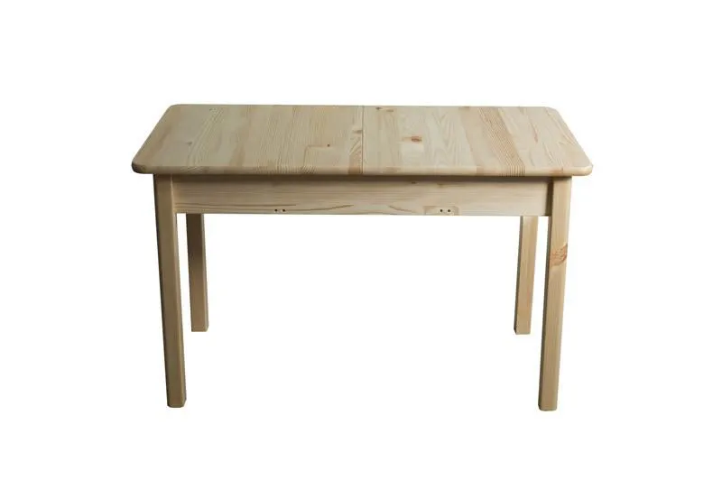 Esstisch Esszimmertisch 145x90 cm Kiefer massiv, Ausziehbar auf 210, Farbe: Natur Abbildung