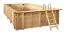 Rechteckiger Gartenpool Sunnydream 08, 7,90 x 4,00 Meter, inklusive Premium Filteranlage, Filtermedium, Poolleiter, Poolfolie, Boden- und Wandvlies, Edelstahl-Eckverbindungen