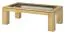 Couchtisch Eiche Massivholz Farbe: Natur 48x120x70 cm Abbildung