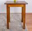 Tisch Kiefer massiv Vollholz Eichefarben Rusikal Junco 233A (eckig) - 60 x 60 cm (B x T)
