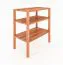 Nachtkommode / Regal Wellsford 05 Kernbuche massiv geölt - Abmessungen: 64 x 60 x 36 cm (H x B x T)