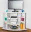 TV-Lowboard Massivholz Farbe: Weiß 65x65x65 cm Abbildung