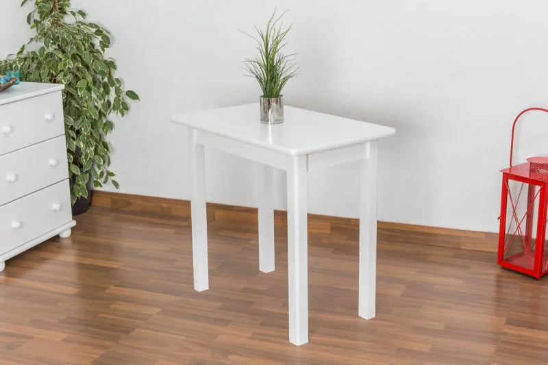 Kleiner weißer Tisch