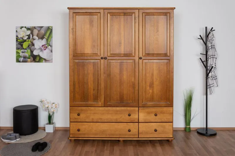 Kleiderschrank Kiefer Massivholz Abbildung