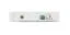 Hängeregal Tellin 12, Farbe: Weiß / Weiß Hochglanz - Abmessungen: 25 x 120 x 24 cm (H x B x T)