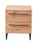 Modernes Schlafzimmer Komplett - Set B Crina, 6-teilig, ein Kleiderschrank, ein Doppelbett, zwei Nachtkommoden, eine Kommode und ein Spiegel, ABS-Kantenschutz