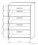 Schuhschrank Pamanukan 13, Farbe: Erle - Abmessungen: 118 x 80 x 38 cm (H x B x T)