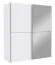 Schiebetürenschrank / Kleiderschrank Pibor 21, Farbe: Weiß - Abmessungen: 191 x 170 x 61 cm (H x B x T)