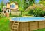 Pool oval Sunnydream 06, 6,40 x 4,00 Meter, inklusive Premium Filteranlage,  Filtermedium, Poolleiter, Poolfolie, Boden- und Wandvlies, Edelstahl-Eckverbindungen