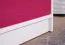Kinderzimmer - Kommode Walter 07, Farbe: Weiß / Rosa Hochglanz - 133 x 80 x 40 cm (H x B x T)