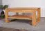 Couchtisch Wooden Nature 14 Wildeiche massiv geölt - 100 x 65 x 46-65 cm (B x T x H)